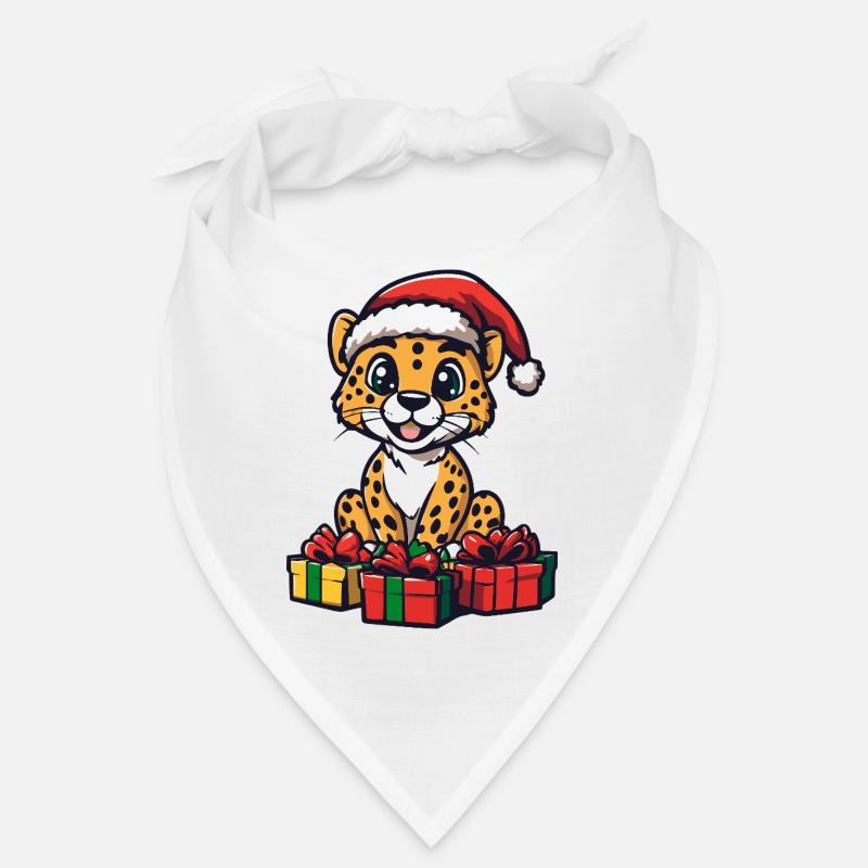 Cadeaux de Noël guépard Bandana