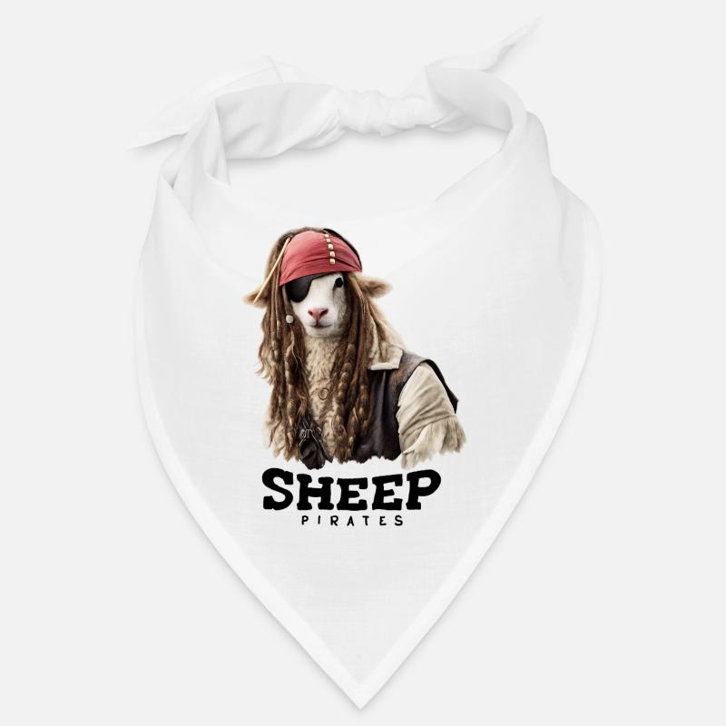 Mouton pirate aux dreadlocks Bandana