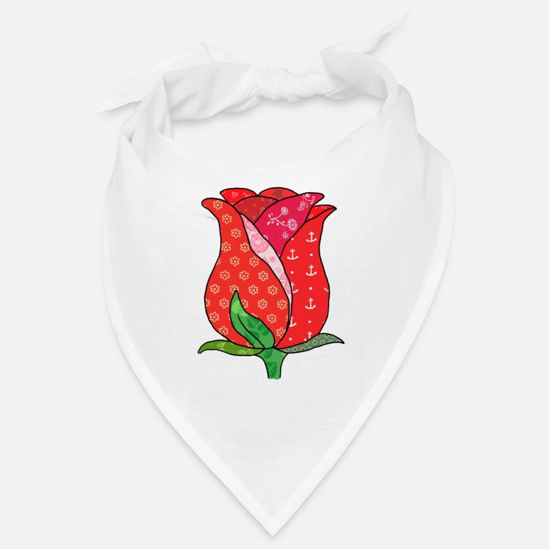 Pattern rose Bandana