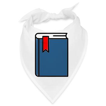 Dickes Buch Bibel Notizbuch - Bandana - Weiß - Vorne