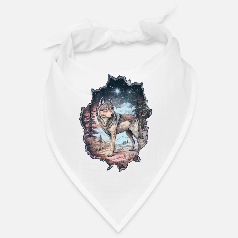 Wolf Bandana