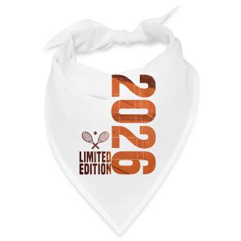 Tennis 2026, Limited Edition Shirt, Hoodie, Socken - Bandana - Weiß - Vorne