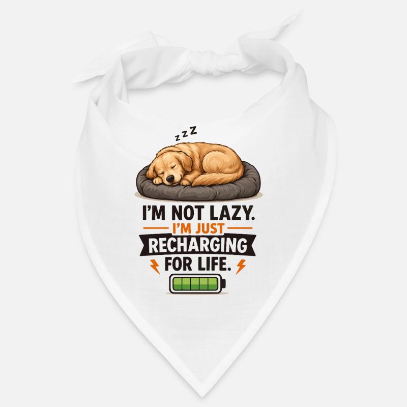 Mode Recharge : Chiot endormi Bandana