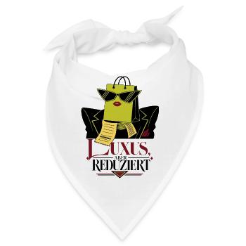 Luxus aber reduziert - Bandana - Weiß - Vorne