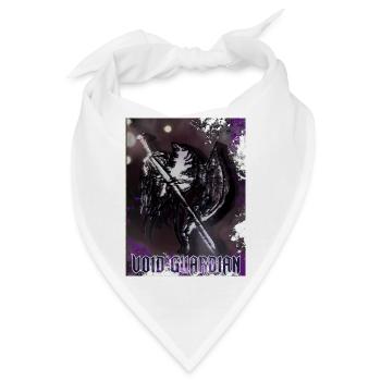 Void Guardian Dunkle Fantasy Kosmische Dämonen-Grafik - Bandana - Weiß - Vorne