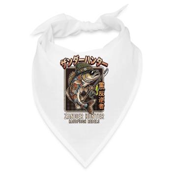 Zander Angler - Bandana - Weiß - Vorne