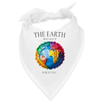The Earth Without Art Design - Bandana - Weiß - Vorne