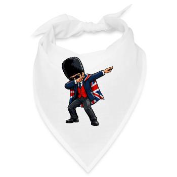 Dabbing Brite - Bandana - Weiß - Vorne