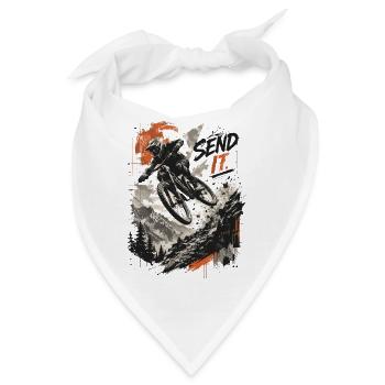 Send It! - Bandana - Weiß - Vorne