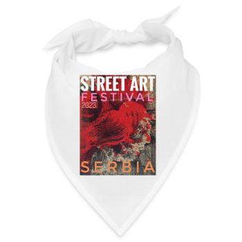Street Art Festival Serbia 2023 - Bandana - Weiß - Vorne