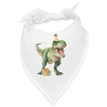 Birthdaysaurus - Bandana - Weiß - Vorne