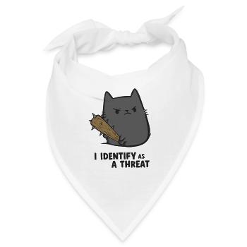 I identify as..... - Bandana - Weiß - Vorne