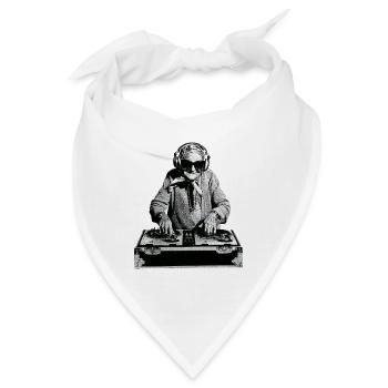 DJ Oma - Bandana - Weiß - Vorne