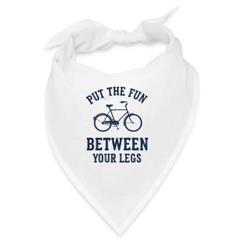 Put the fun... - Bandana - Weiß - Vorne