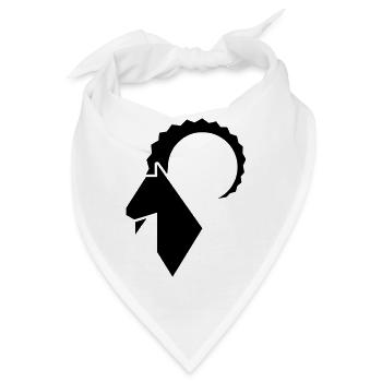 Biohof Gunz 3 - Bandana - Weiß - Vorne