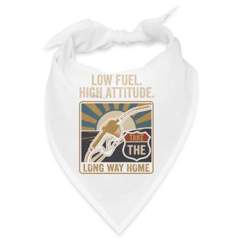 Fuel Freedom Vintage Roadtrip High Attitude - Bandana - Weiß - Vorne