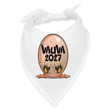Baby 2027, Finnland - Bandana - Weiß - Vorne