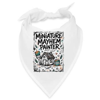 Miniaturen bemalen – Miniature Mayhem Painter - Bandana - Weiß - Vorne