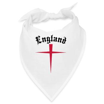 OLD ENGLAND - Bandana - Weiß - Vorne