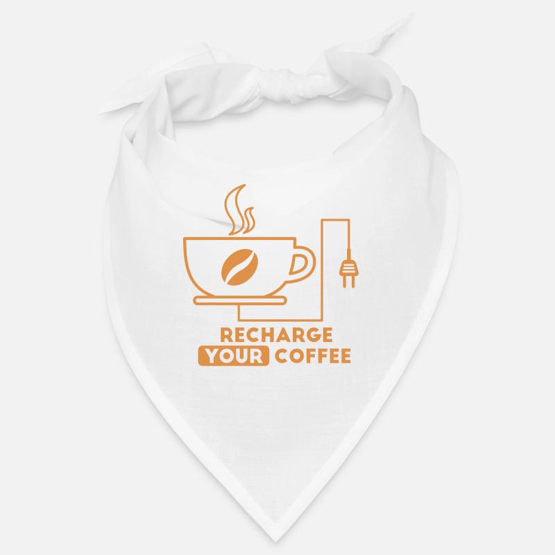 Recharge your coffee Bandana