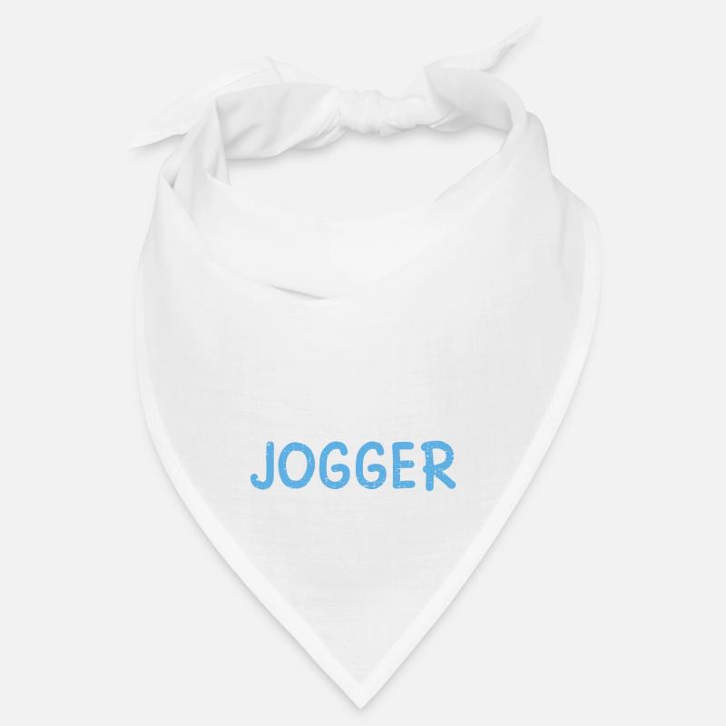 Ich bin ein Außerordentlich Wunderschöner Jogger - Bandana - Weiß