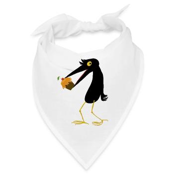 Kuchenvogel - Bandana - Weiß - Vorne