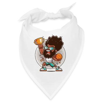 Slam Dunk König - Bandana - Weiß - Vorne