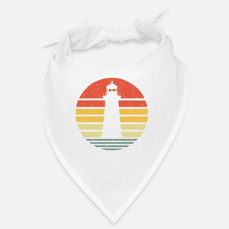 Lighthouse Vintage Retro Bandana