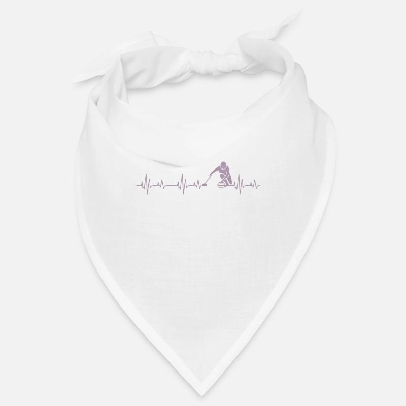 Idées cadeaux Curling Heartbeat Bandana