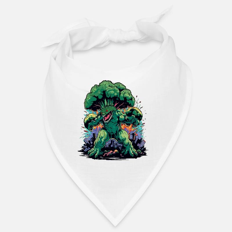 Brokkozilla monstre géant de brocoli Bandana
