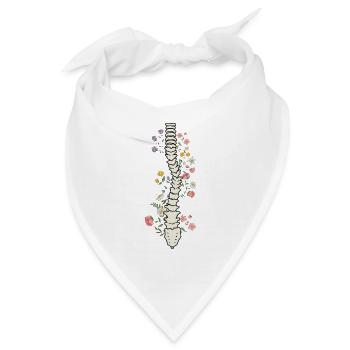 Skoliose-Operation Erholung Kurvig und stolz - Bandana - Weiß - Vorne