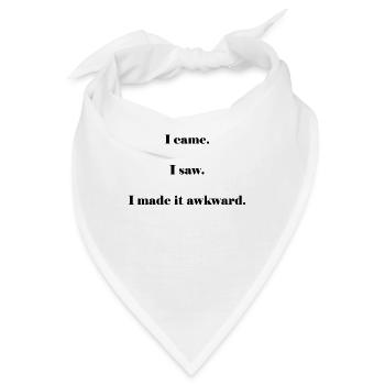 i cam i saw - Bandana - Weiß - Vorne