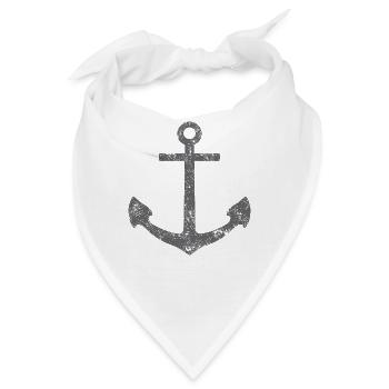 Anker Vintage - Bandana - Weiß - Vorne