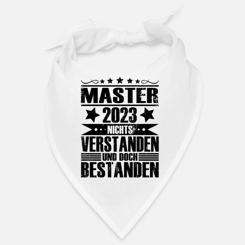 Master 2023 - Bandana - Weiß