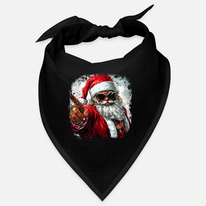 Rapper Weihnachtsmann Bandana