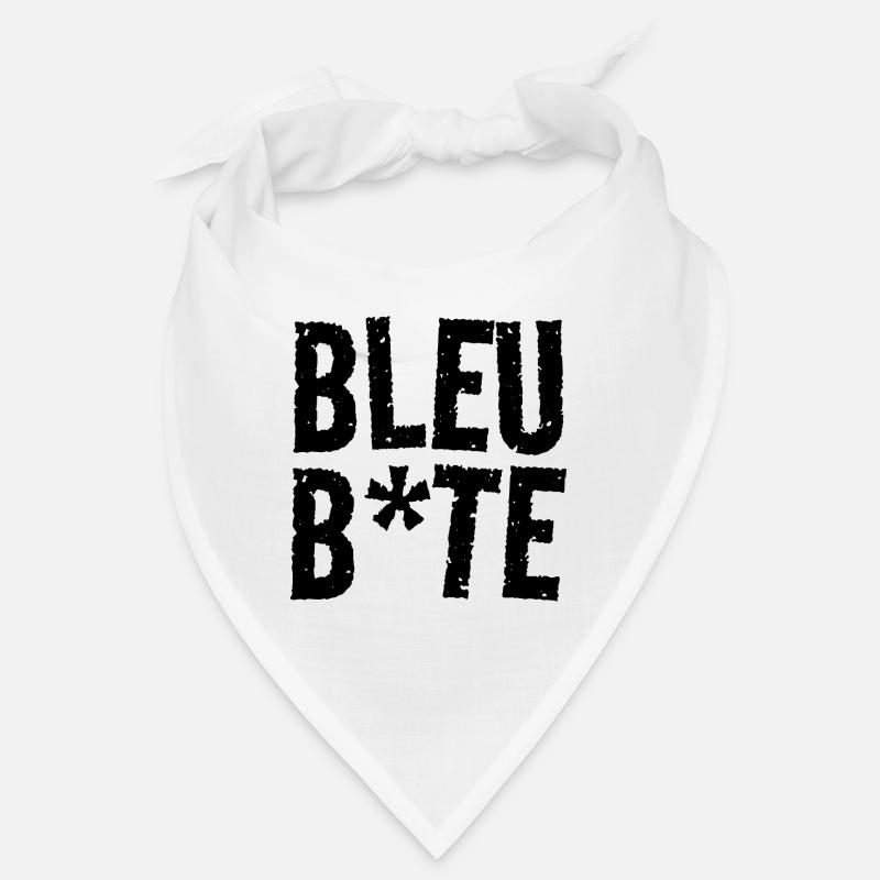 bleu bite Bandana