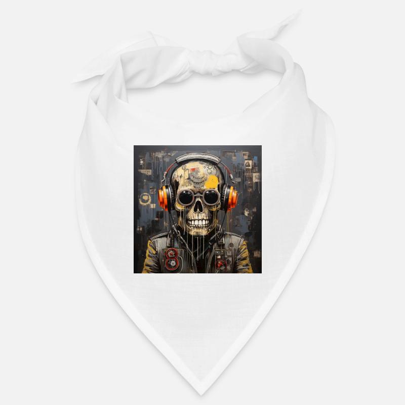 SCHÄDEL-STRASSENKUNST Bandana