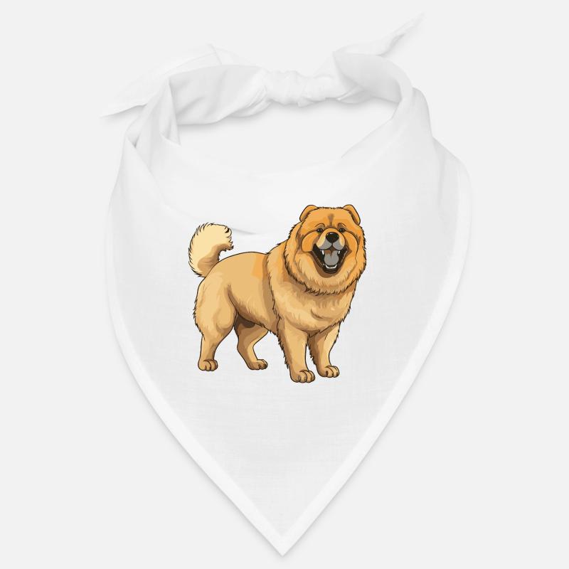 Chow Chow Hund Bandana