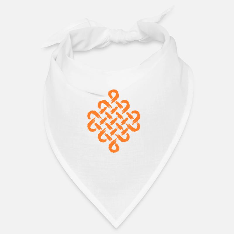 Symbole infini Symbole celtique - Bandana - blanc