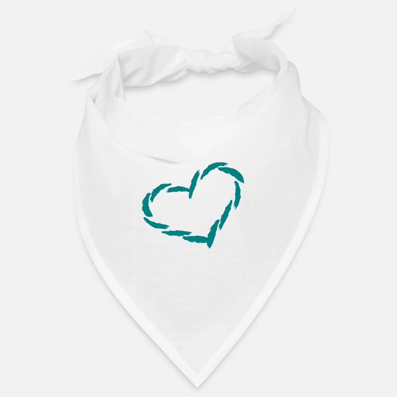 Herz Herzchen Liebe Bandana