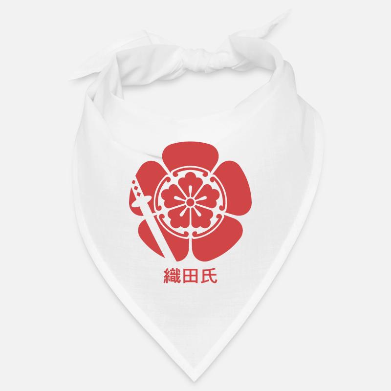 Samurai Oda Clan crest in red Bandana