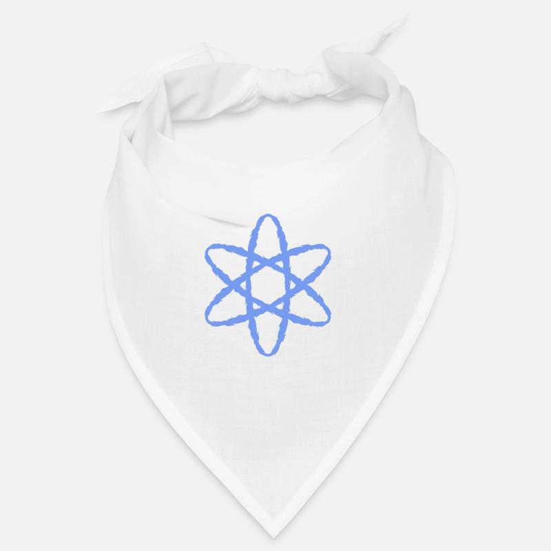 Atom symbol nuclear power Bandana