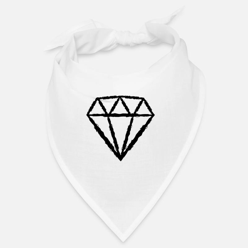 Diamond black icon Bandana