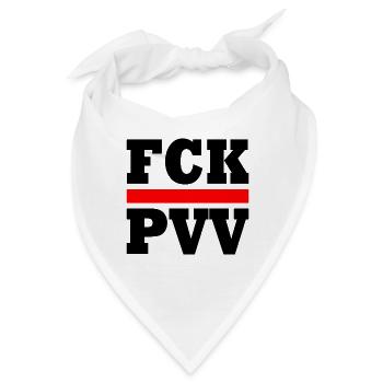 Fck pvv - Bandana - Weiß - Vorne