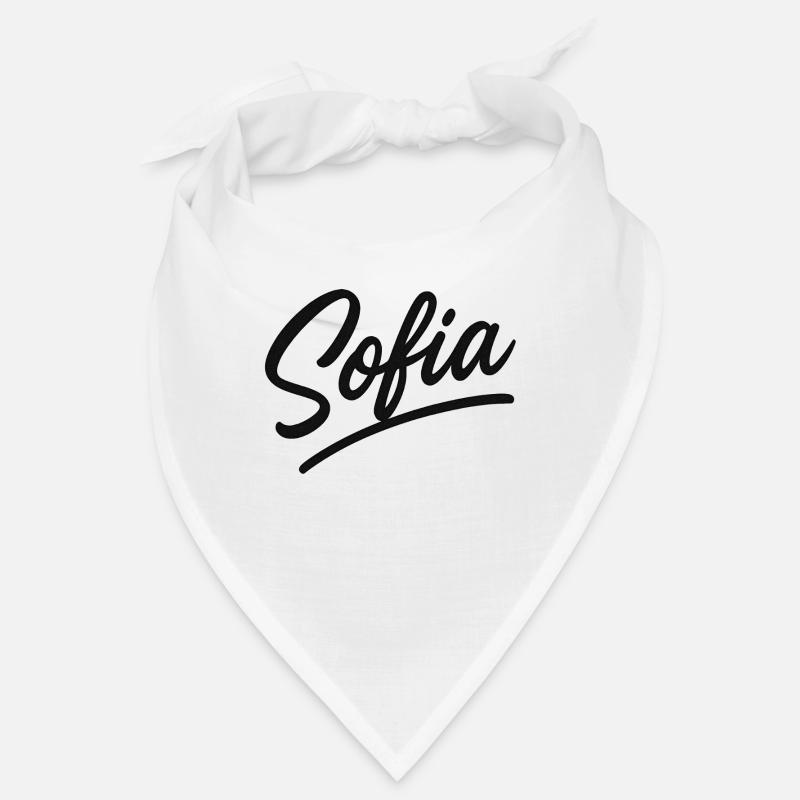Lettrage à la main signature de Sofia Bandana
