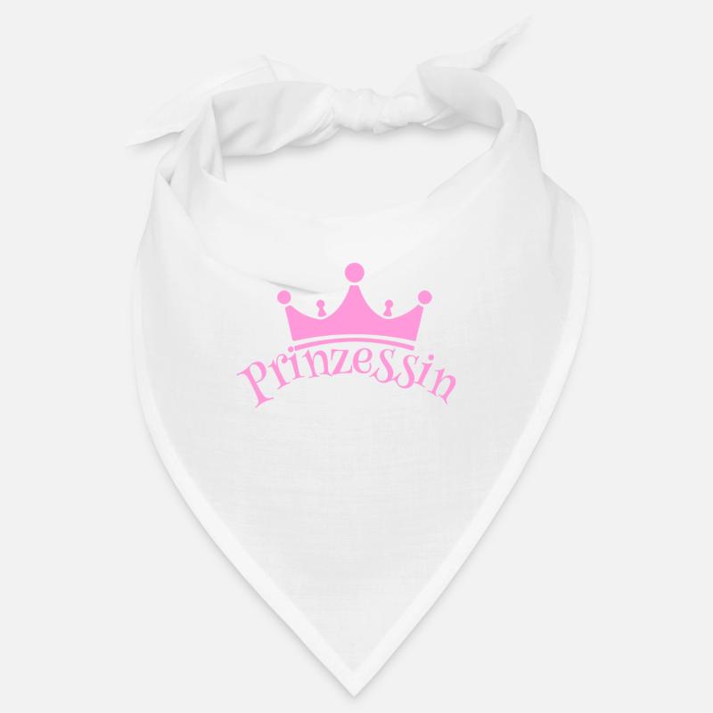princesse - Bandana - blanc