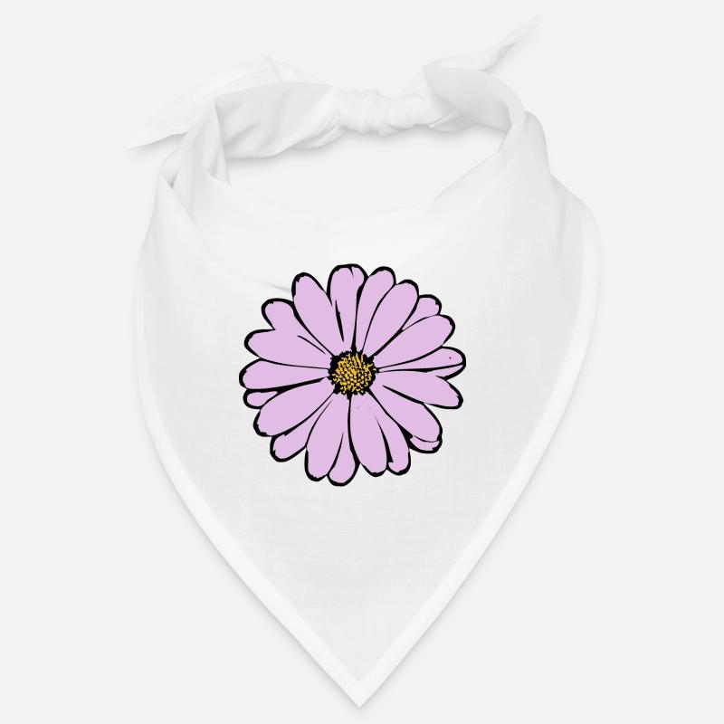 Fleur fleur pastel fleurs fleurs pastel lilas Bandana