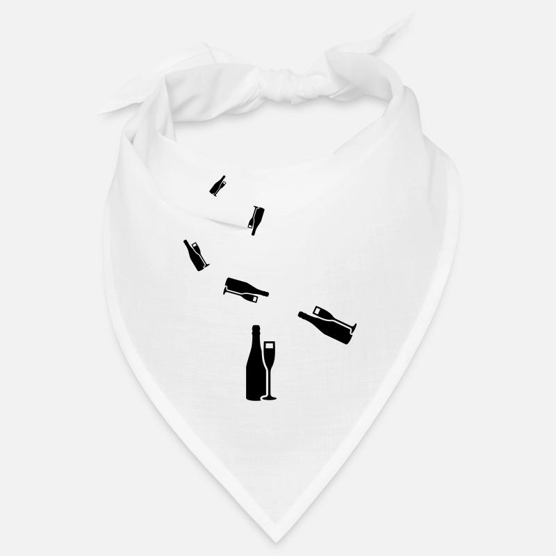 Rotwein Symbol Bandana