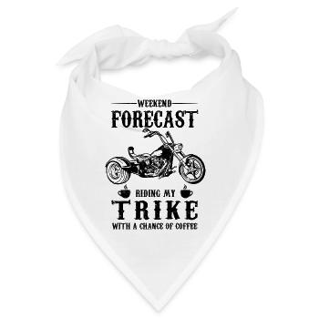 Trike - Bandana - Weiß - Vorne