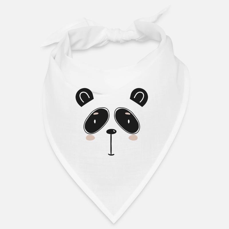 Cute Animal Faces for Kids Panda Gift Bandana